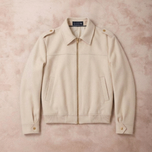 Veste zippée Cosylaine- Beige Ivory